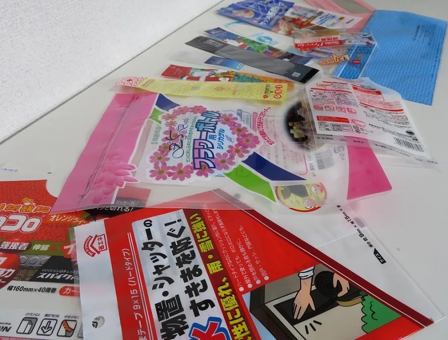 プラスチック袋 製品事例（各種パッケージ）